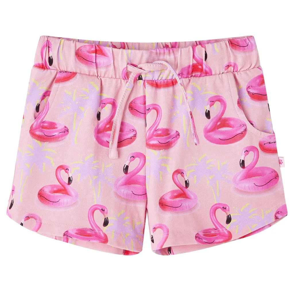 Pantaloncini Bambini Coulisse Rosa Chiaro 92cod mxl 108079