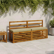 Cuscini per Panchina a 2 Pezzi VUGHT 2 pcs 100% Poliestere 951055