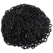Catena Segnaletica Nera 30 m Ã˜6 mm in Plastica cod mxl 63816