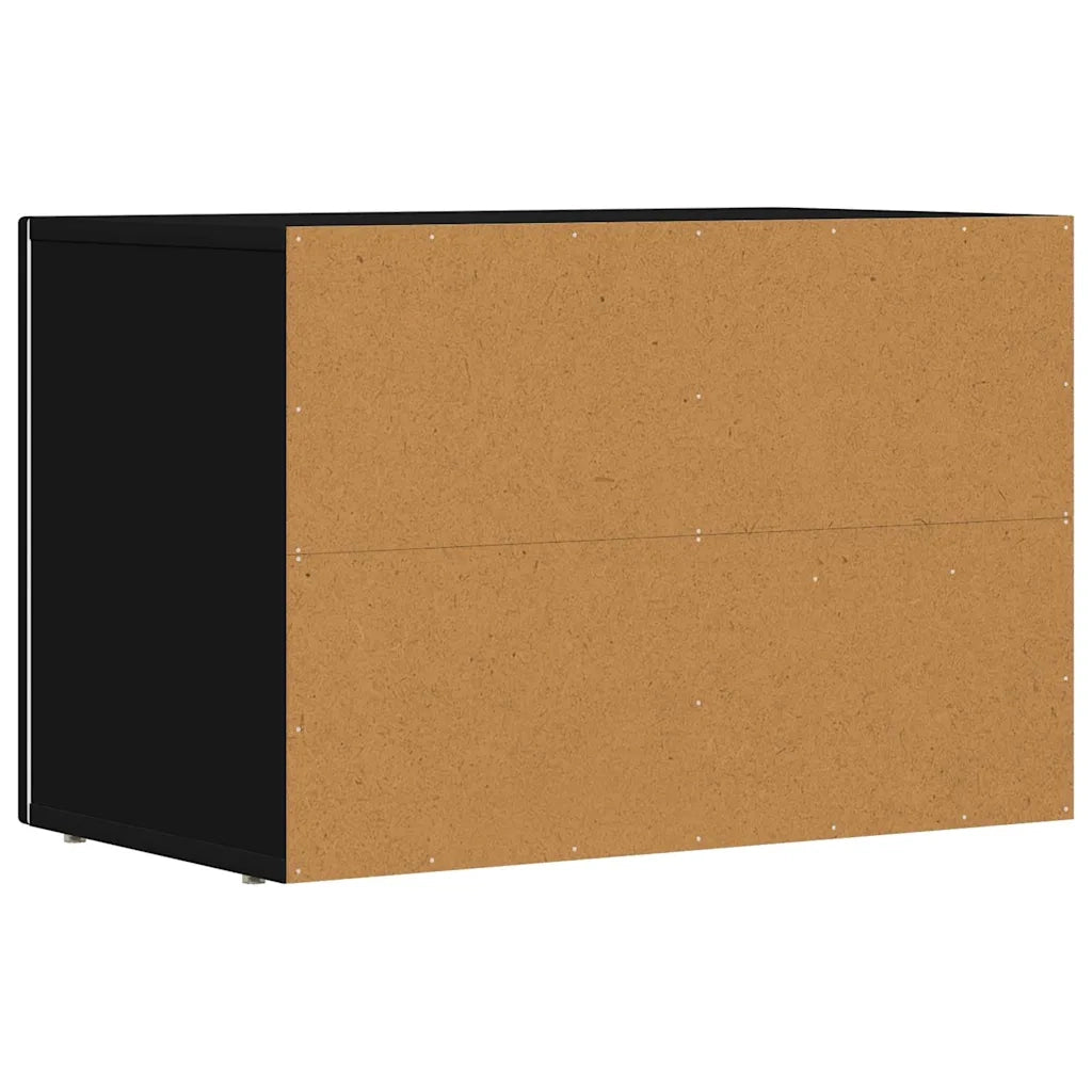 Mobile TV-Credenza per TV-Console TV Nero 60 x 35 x 40 cm Legno multistrato