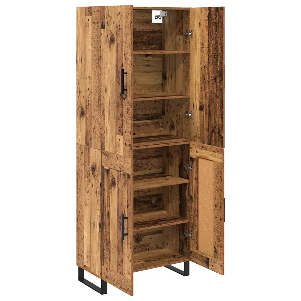 Credenza 2 pcs Legno vecchio 69,5 x 34 x 180 cm 3415811