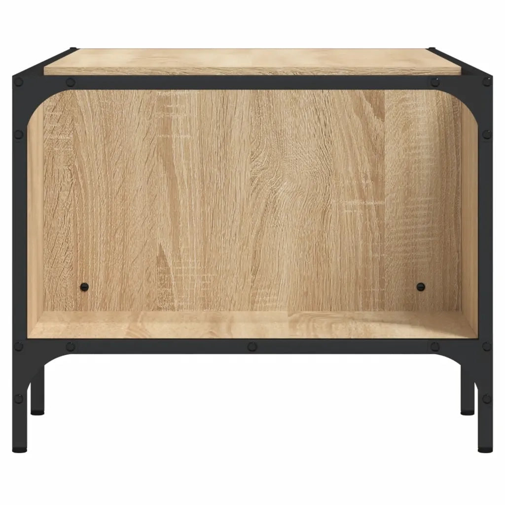 Tavolino salotto | Tavolino da caff¨¨ | Tavolino da Soggiorno Ripiano Rovere Sonoma 100x51x40cm Multistrato