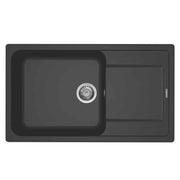 Lavello Elleci Incasso 1 vasca 86x50 Life 410 Granitek Antracite LG241059