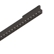 Proiettore Lineare Display Metallo Nero Led A Vista 40W 3000K Luce Calda