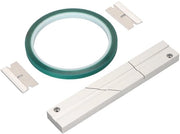 Kit di riparazione del nastro - Kit di riparazione del nastro con lame - Lunghezza regolabile - Piastra di connessione completa - Adatto per nastro 1/4" 10 pollici - Kit di riparazione del nastro