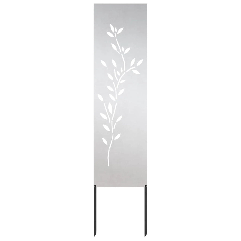 Schermo per privacy in giardino Floreale Argento 32 x 140 cm 876256