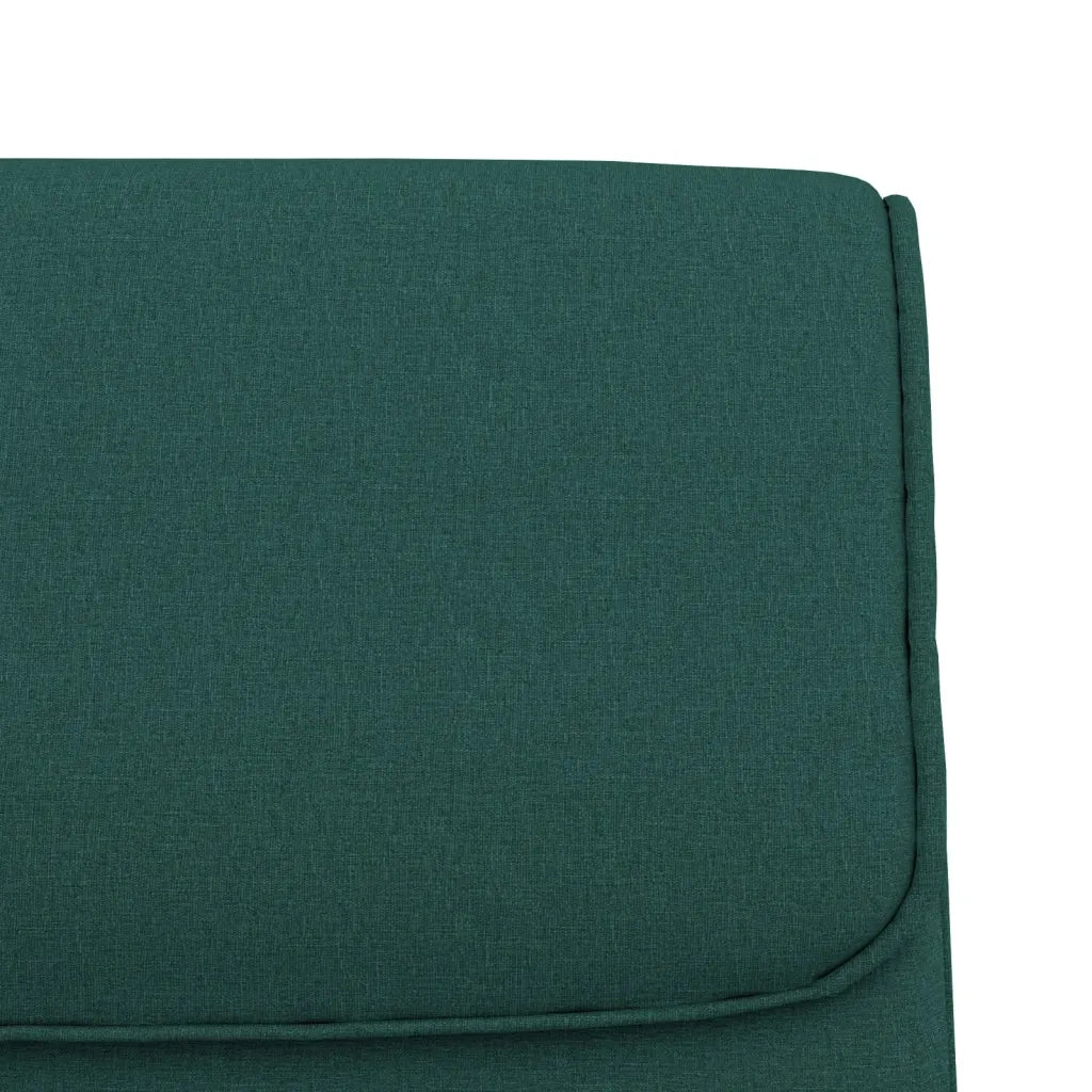 Panca Verde Scuro 100x64x80 cm in Tessuto 351355