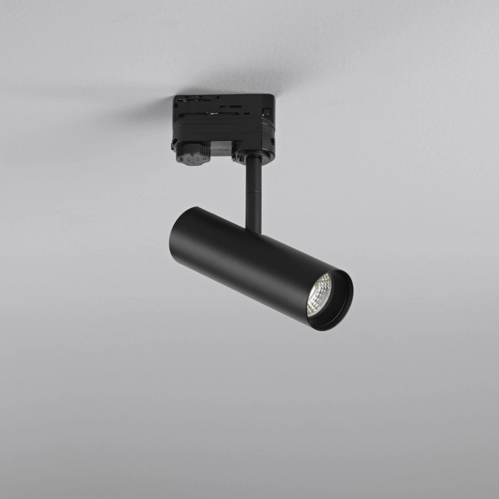 PROIETTORE A BINARIO LED ROCKET NEROP 7W 980LM CCT 3000K / 4000K 5X1,65CM