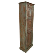Credenziale in legno artigianale 57x36x193h cm