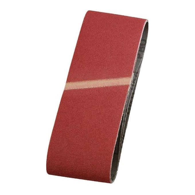 KWB 9119-04 Nastri Abrasivi per Legno e Metallo Grana 40 Corindone 75x457 mm 3 pezzi