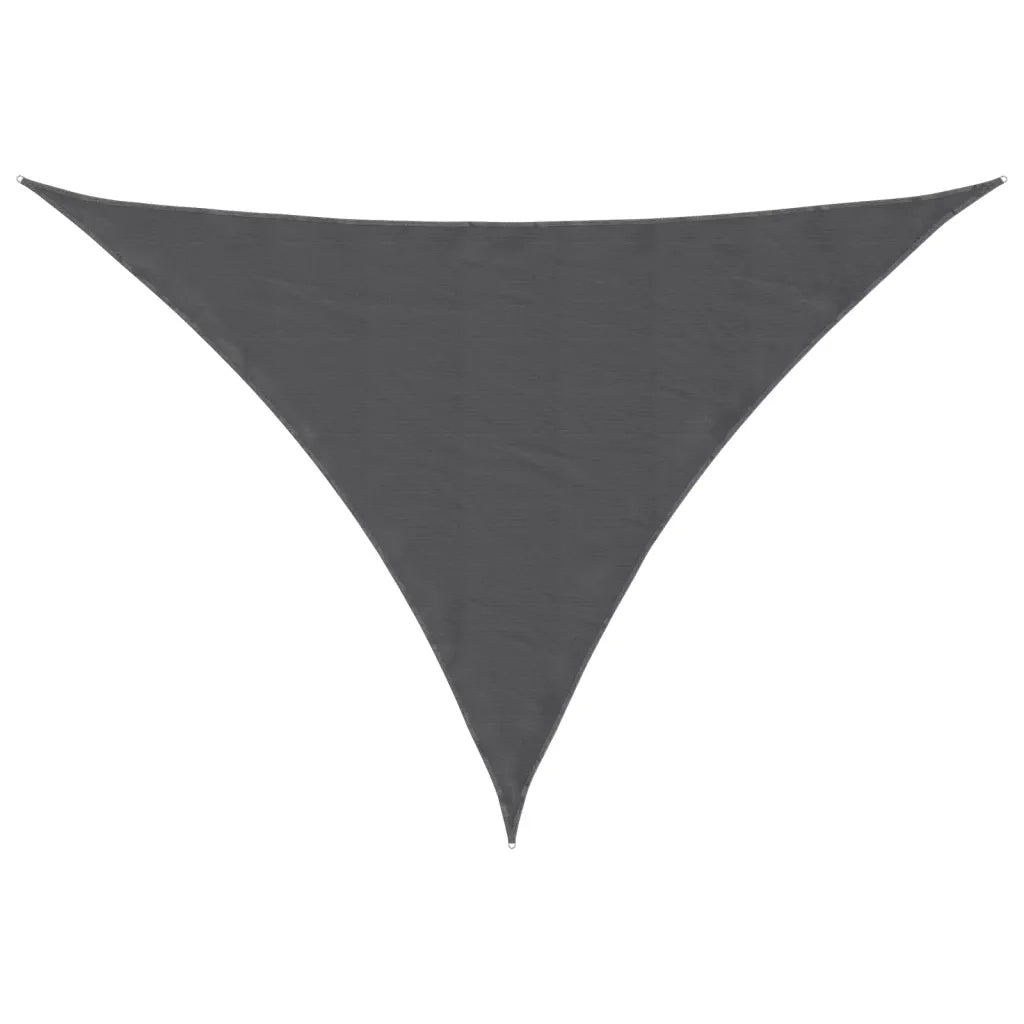 Parasole a vela | Telo Ombra | Vela da ombra Oxford Triangolare 4x4x5,8 m Antracite