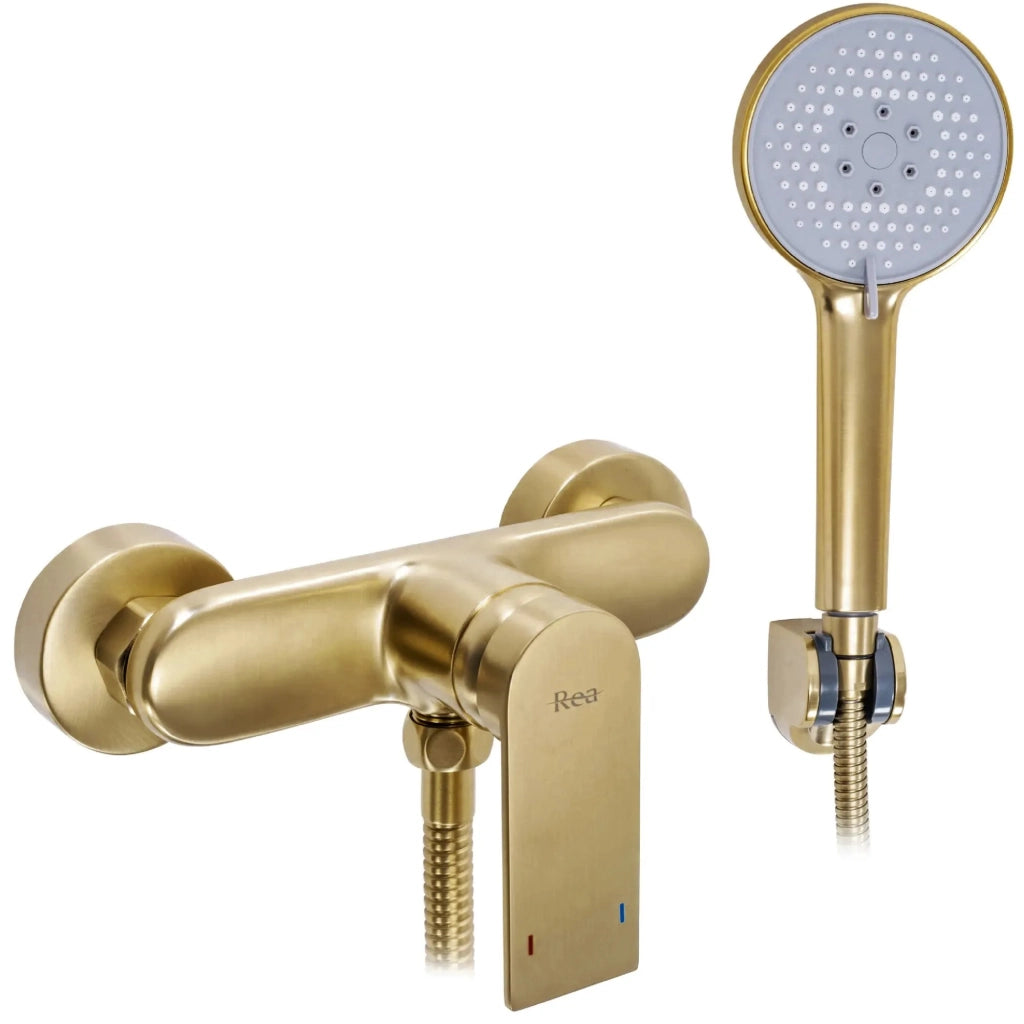 Rubinetto Doccia Rea Verso Gold