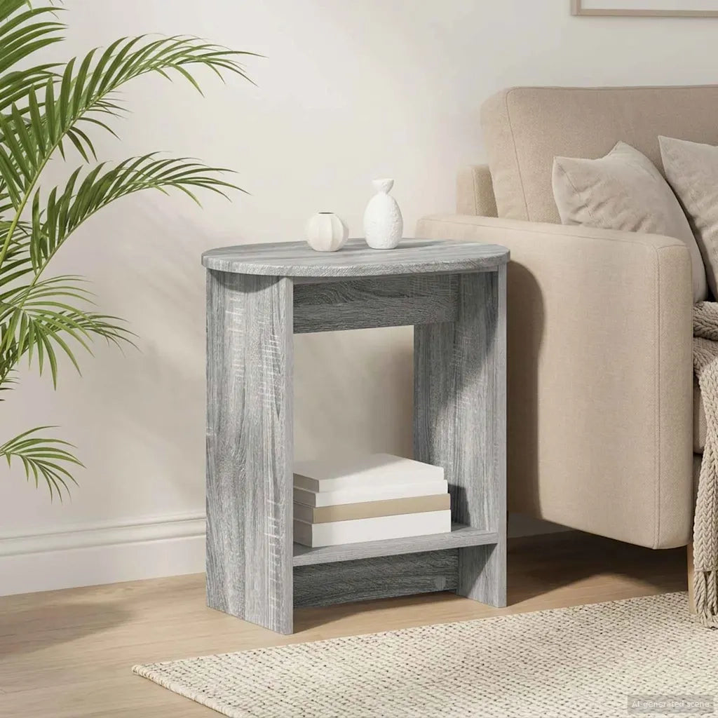 Tavolo laterale Grigio Sonoma 50 x 39,5 x 55 cm