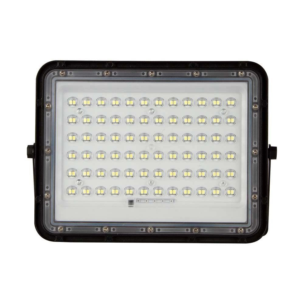 Faro LED solare V-TAC 15W con telecomando IP65 nero