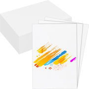 Pacco A4 200 Fogli 230 g/m² - Carta Bianca - Doppia Faccia Utilizzabile - Carta per Fai da Te - Inviti - Taglio Netto - Carta da Stampare