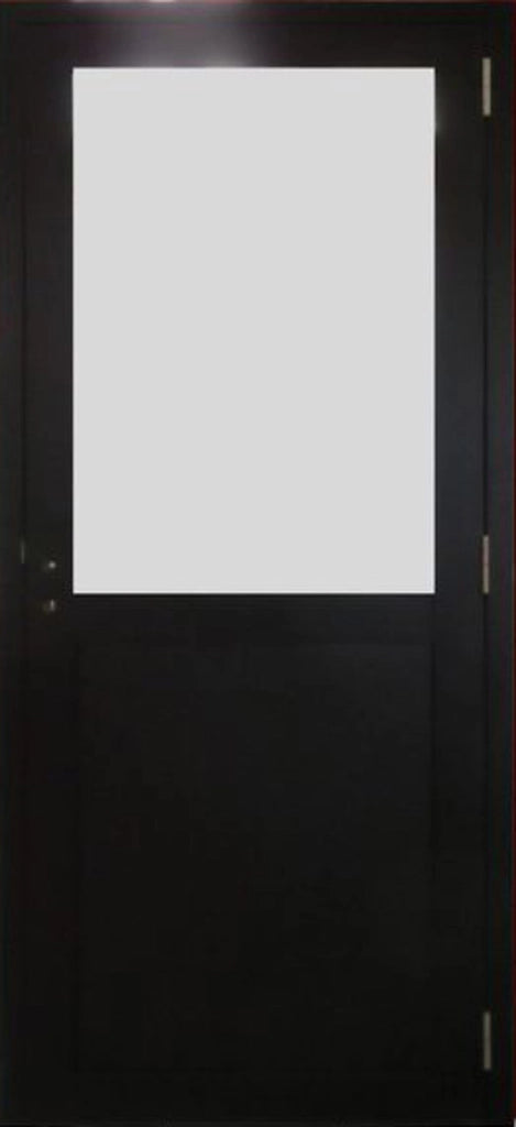 Blocco Porta Athena Nero H204 x L83 Dimensioni Tavolo Spingendo Destra