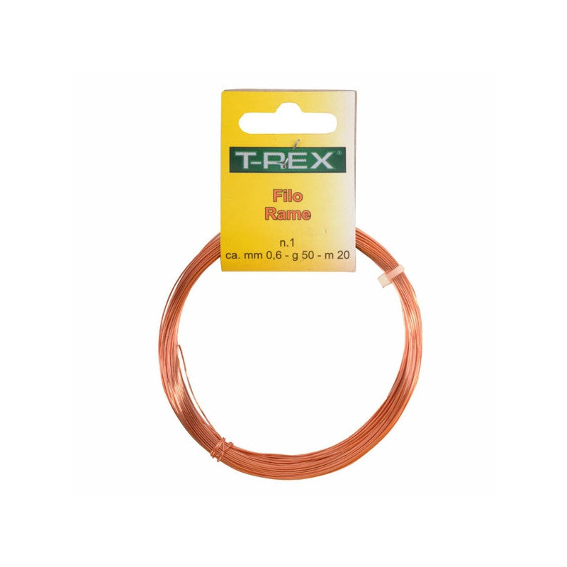Filo Rame Mm 0,60 G 50 M 22 Trex 01230