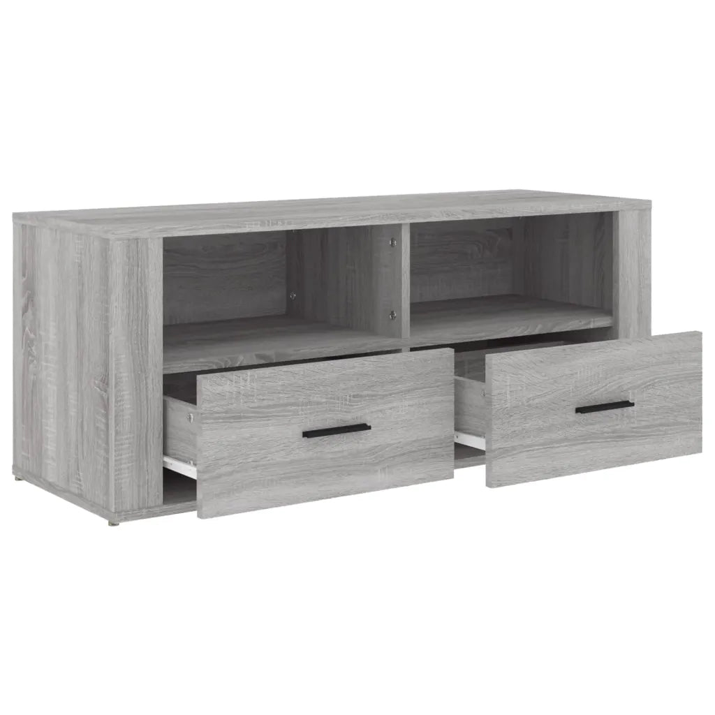 Mobile TV | Armadietto TV | Mobile Porta TV Grigio Sonoma 100x35x40 cm in Legno Multistrato
