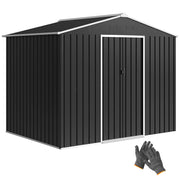 Casetta da Giardino ¨C zephmum ¨C Grigio Scuro Acciaio 230x170x? cm