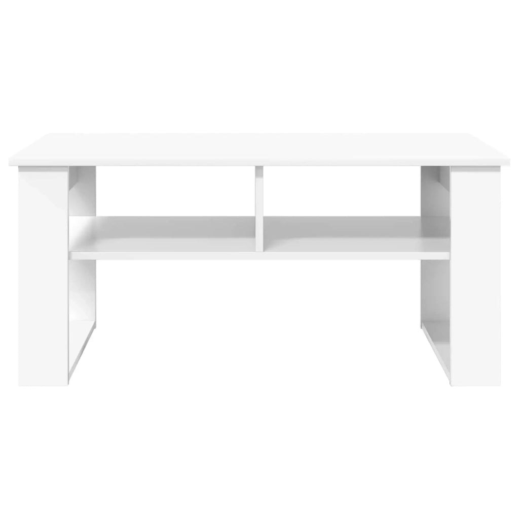 Tavolino da salotto Bianco 96 x 54 x 44 cm Legno multistrato 8000148