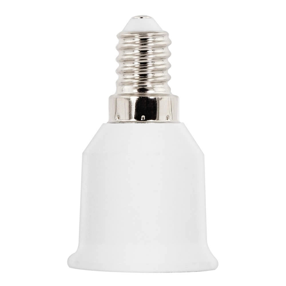 Multipack 4 pz portalampade adattatori da e14 a e27 led alogene risparmio