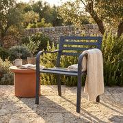 Poltrona da Giardino in Acciaio Acciaio cm 60x80x56 - BRENT
