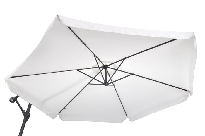 Ombrellone da giardino rotondo Ø 3 mt a braccio decentrato mod. Maracaibo OB11MAPAC