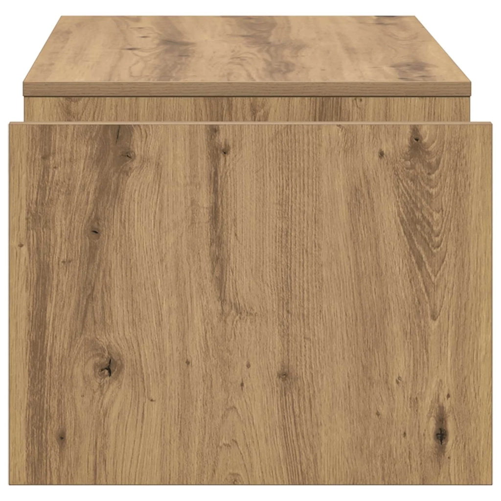 Tavolino da salotto Rovere artigianale 90 x 45 x 35 cm 8000179