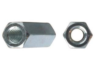 MANICOTTO ESAGONALE DI GIUNZIONE FILETTATO ZINCATO- - M 12 ø mm.19x40 - 25 pezzi AMBROVIT
