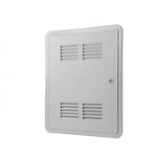 Sportello portello porta per gas in abs grigio l 450 x h 650 x p 22mm per ispezione