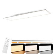 ZMH Lampada da soffitto plafoniera LED pannello bianco dimmerabile telecomando per soggiorno ufficio