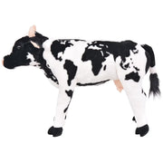 Mucca in Peluche in Piedi Nera e Bianca XXL CFW2084271