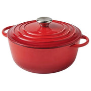 Brandani Casseruola Cocotte Rossa Ghisa Smaltata 3 lt