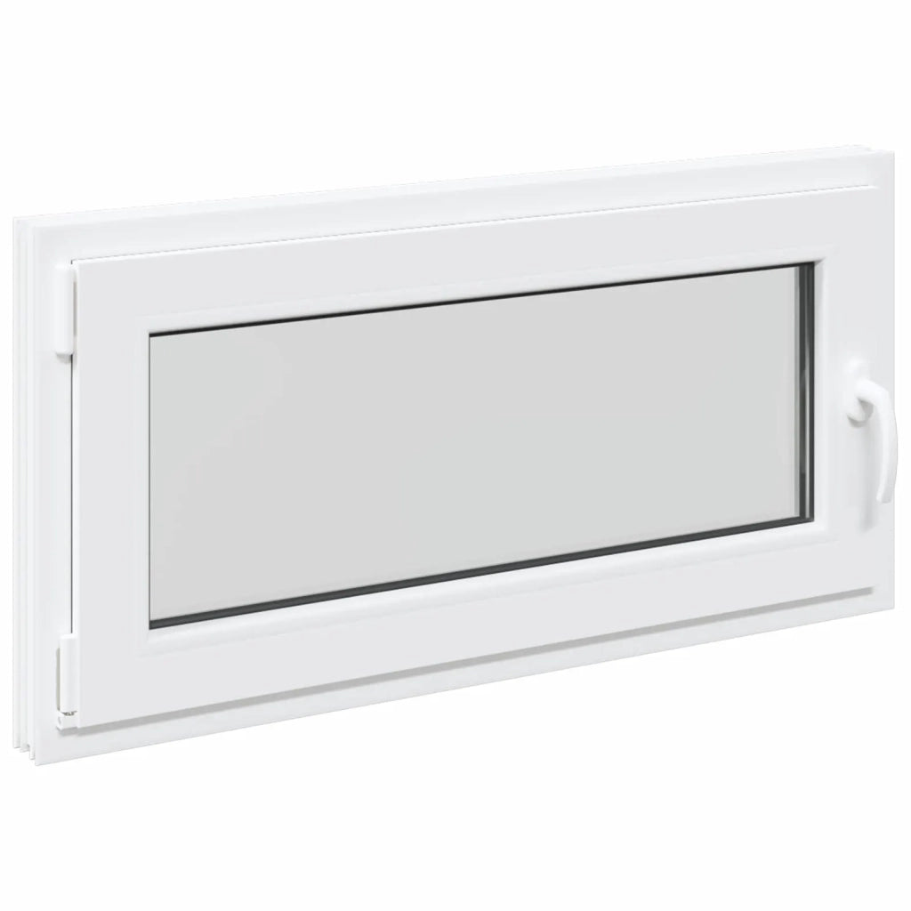 Finestra per Soffitta RISOR 100 x 50 cm PVC e Vetro Bianco CFW4684700