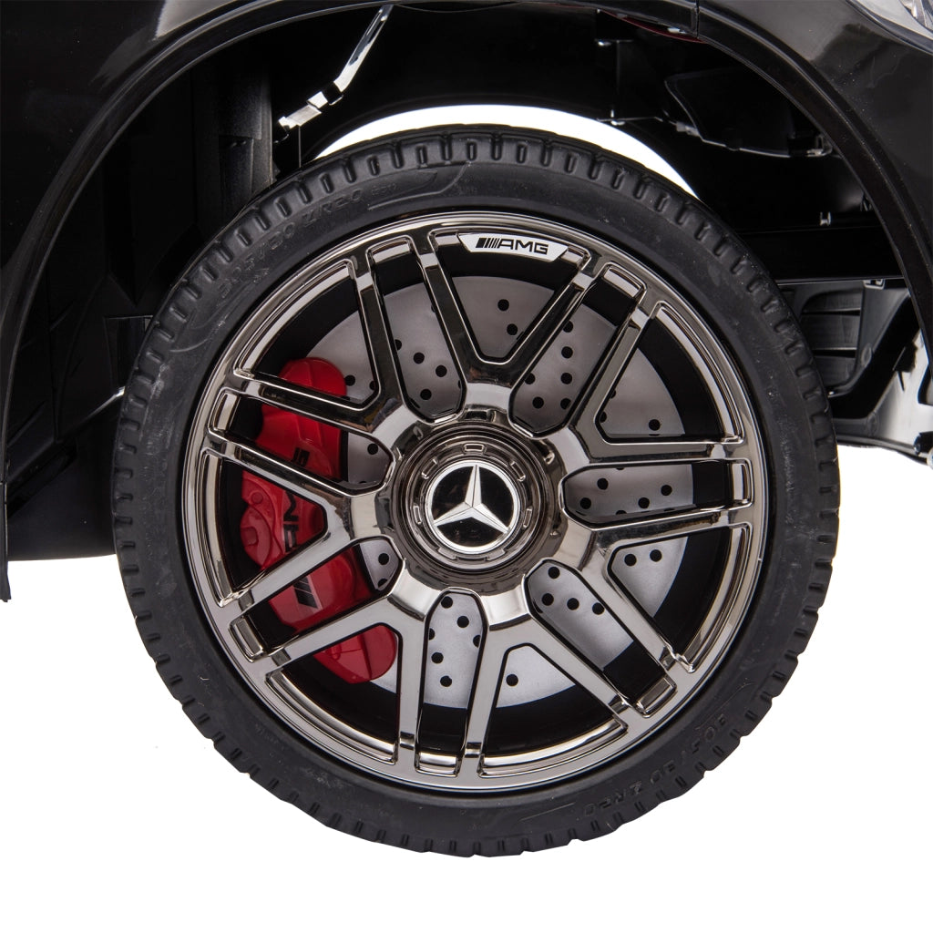 Auto elettrica per bambini ¨C Minimal ¨C Nero, 2 motori, telecomando 2.4G, et¨¤ 3-5 anni