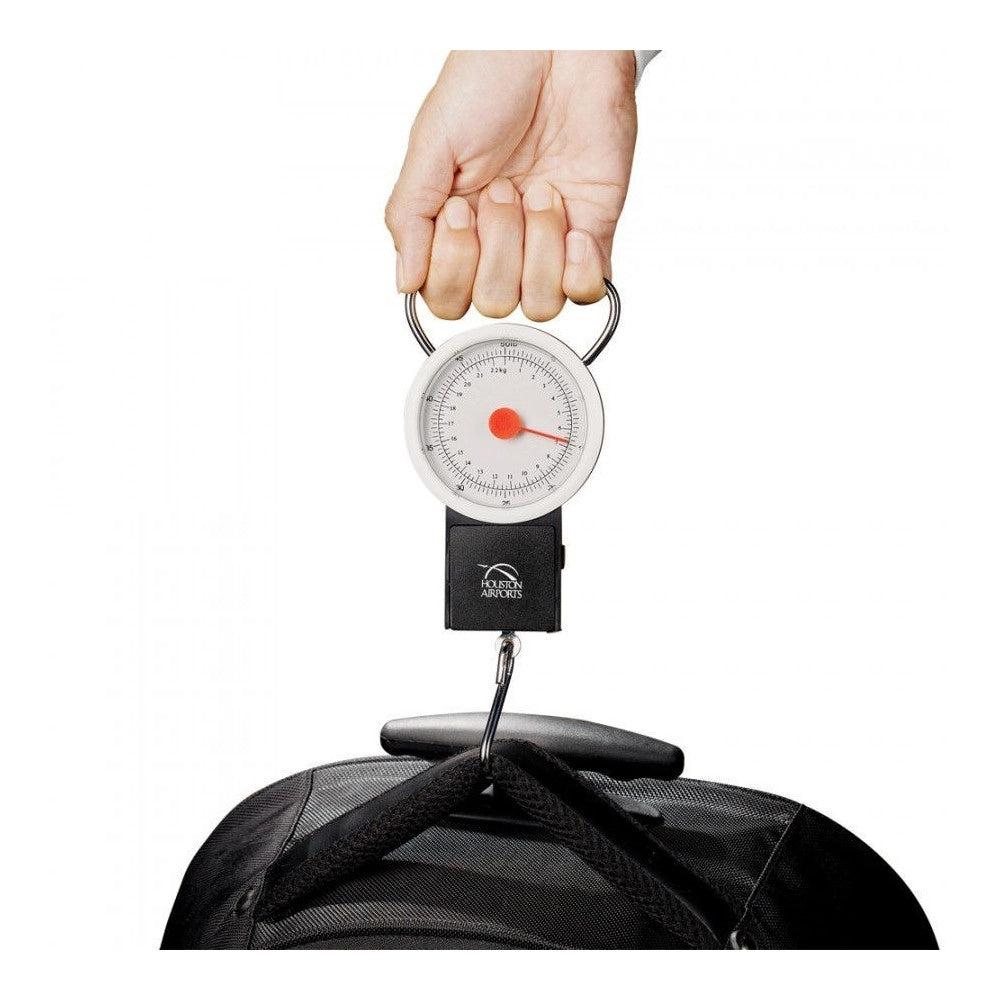 Trade Shop - Bilancia Portatile Pesa Valige Zaini E Bagagli Con Metro Per Pesca Con Gancio -