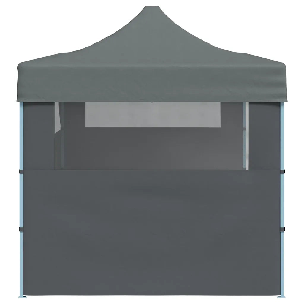 Tenda Pieghevole Pop-Up con Pareti Laterali 3x6 m Antracite 44966