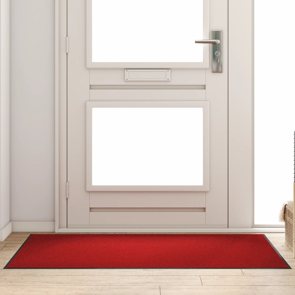 Tappetino rettangolare  rosso 90x150 cm