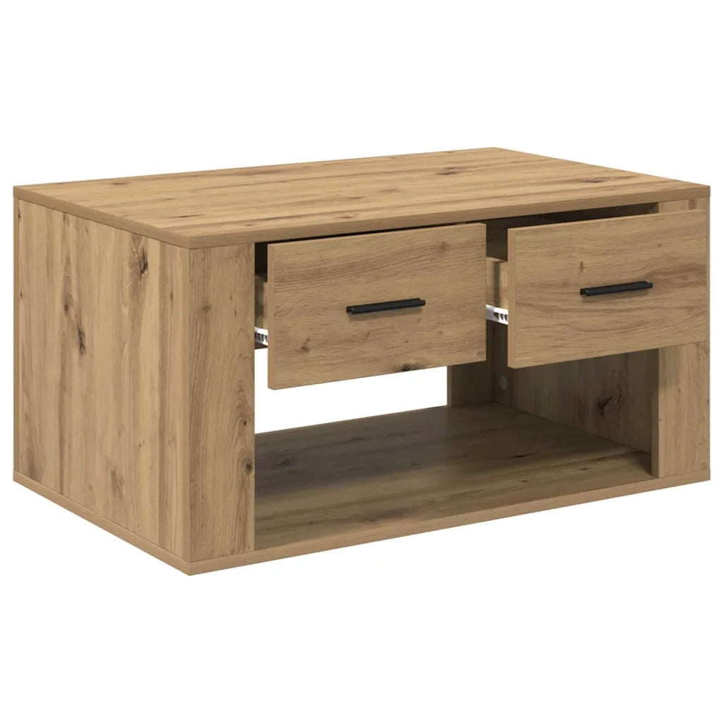 Tavolino da salotto Rovere artigianale 80 x 50 x 40 cm 881130