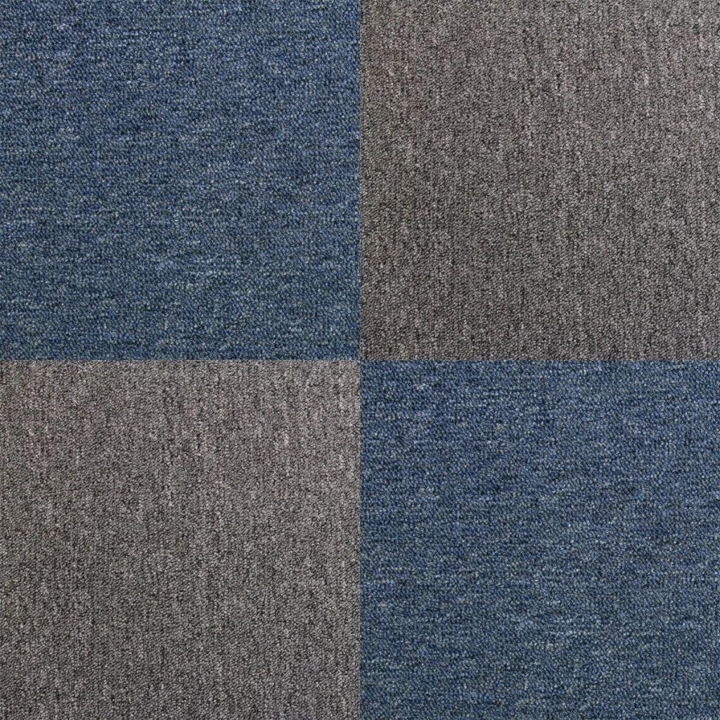 Moquette a Quadrotte 50x50 in Pacchi da 20 Pezzi Copre 5mq Autoposanti
