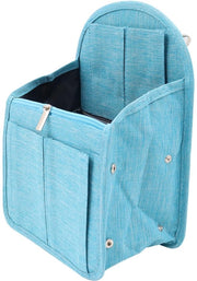 Organizzatore da viaggio 20x28x12cm - Organizzatore di borsa in borsa Opvoluto organizzatore della spalla per uomini e donne Blu