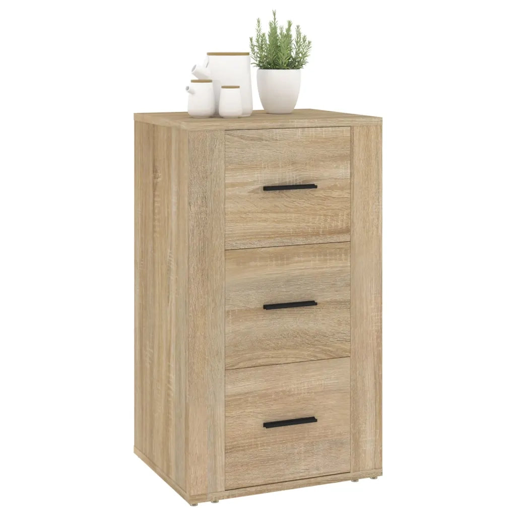 Credenza Rovere Sonoma 40x33x70 cm in Legno Multistrato cod mxl 24282