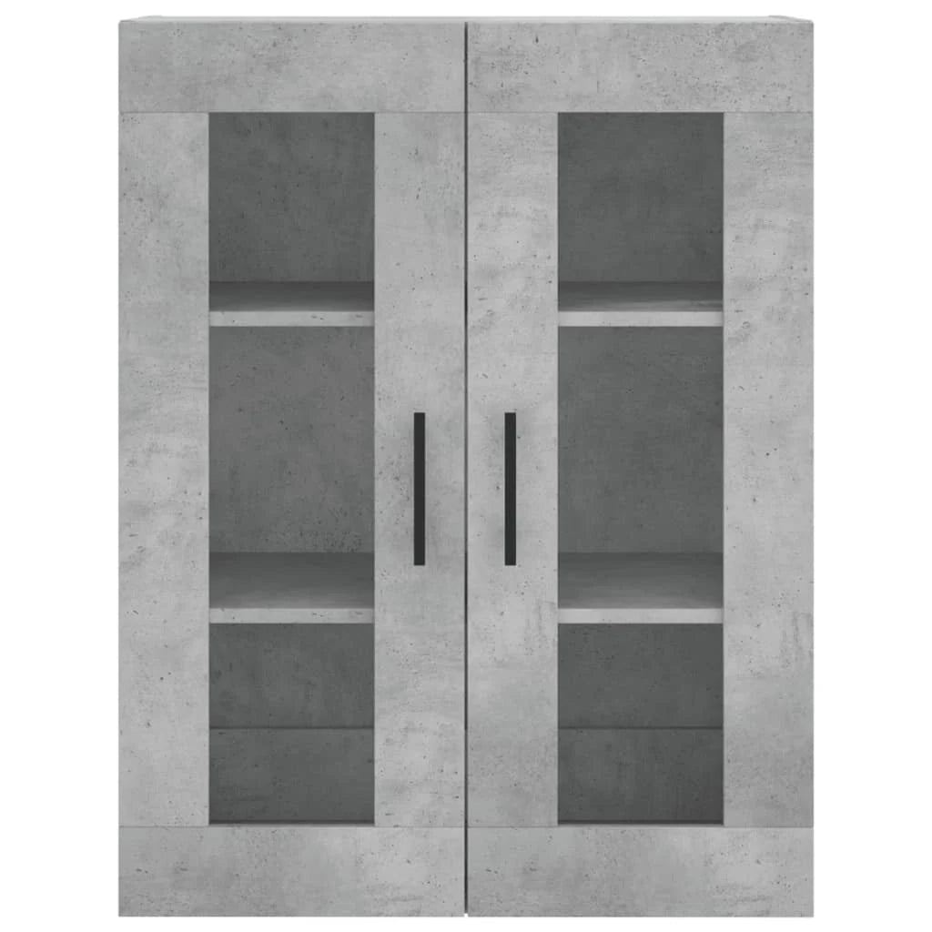 Buffet credenza cassettiera armadio mobile contenitore organizer cucina soggiorno salotto alto 69,5 x 34 x 180 cm legno ingegnerizzato grigio 02_0034686