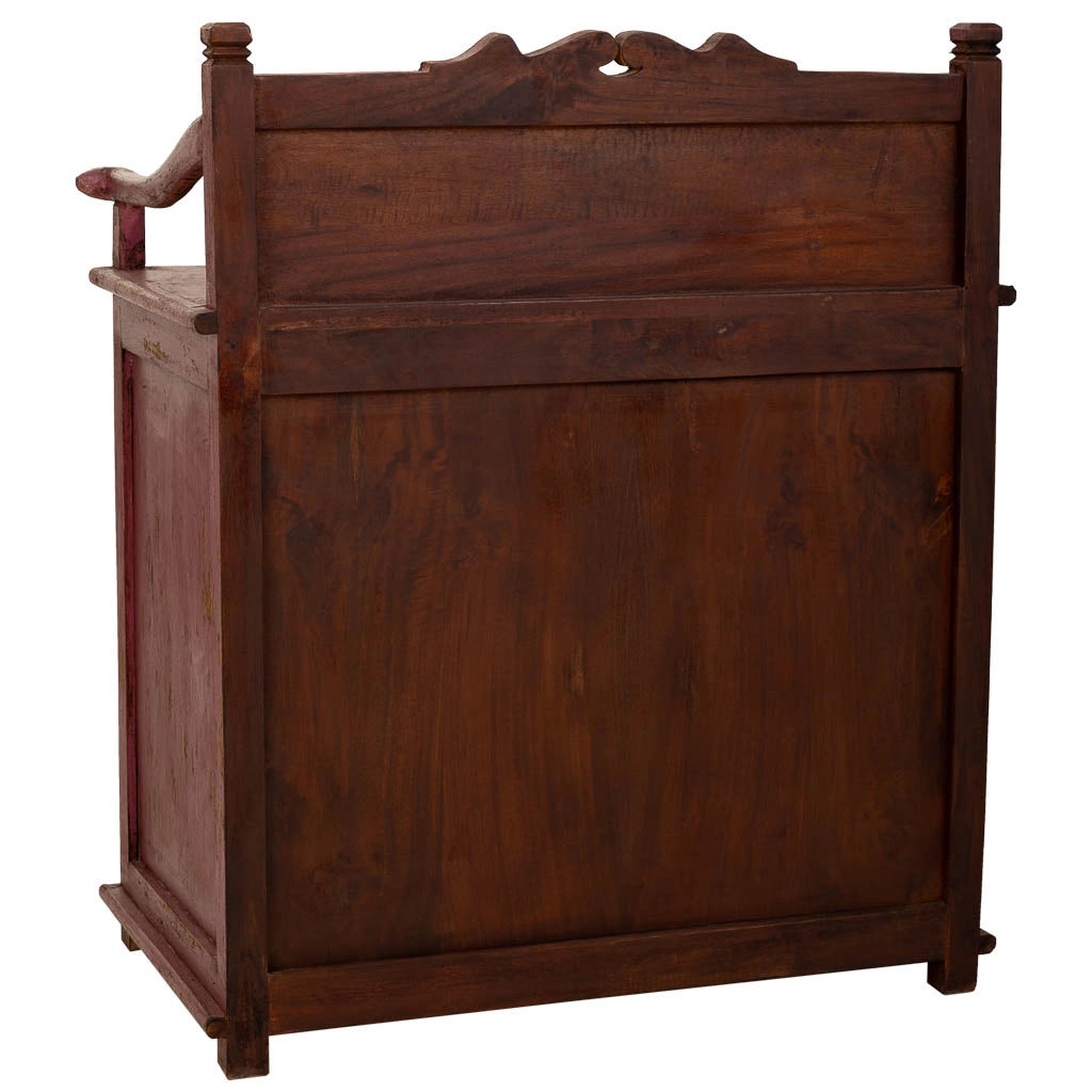 Credenza in legno rosa 70x42x85