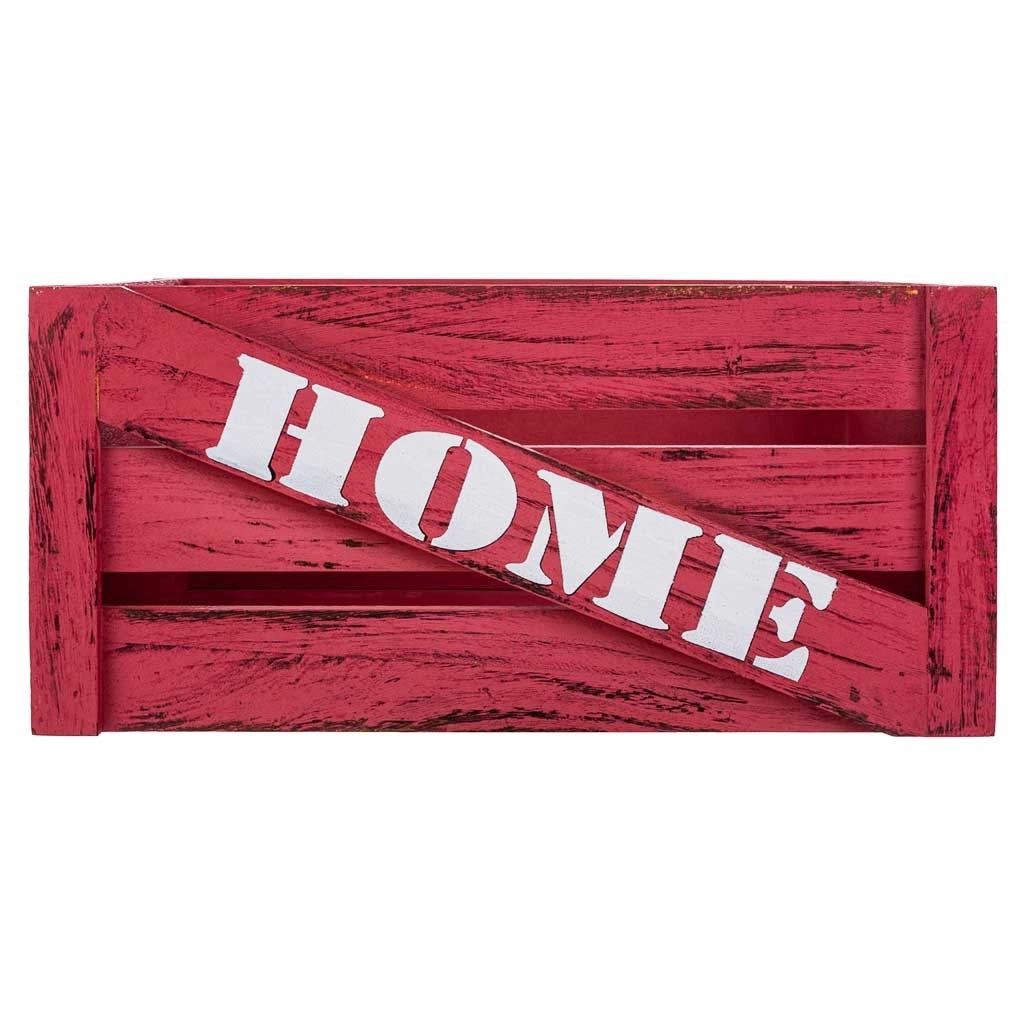 Set cassetti in legno 2 pezzi 36x26x18 -31x21x16h cm