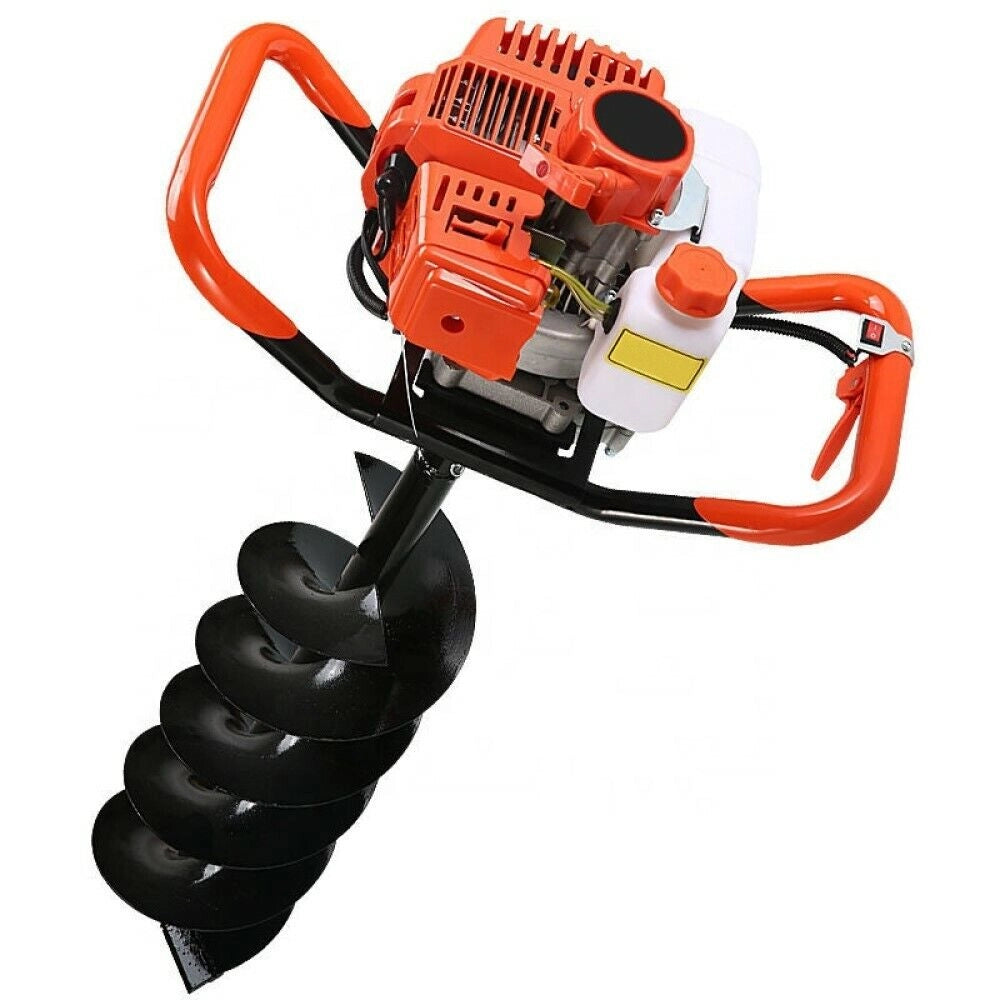 Mototrivella a scoppio trivella trivellatrice a miscela 52CC 2.3CV con 3 punte