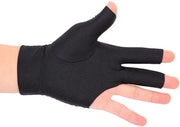 Manica da Biliardo Destra - 3 Dita - Adattamento Respiratorio - Spandex - Snooker - Comfortevole e Flessibile - Manica da Biliardo Snooker