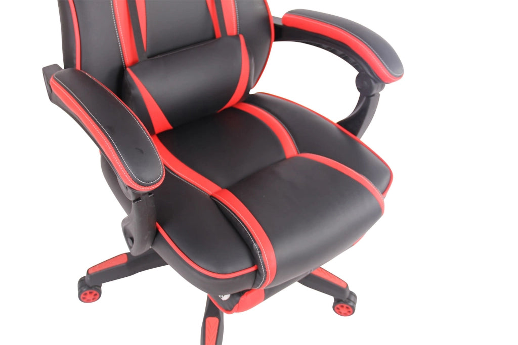 Sedia Gaming Heat In Similpelle nero/rosso