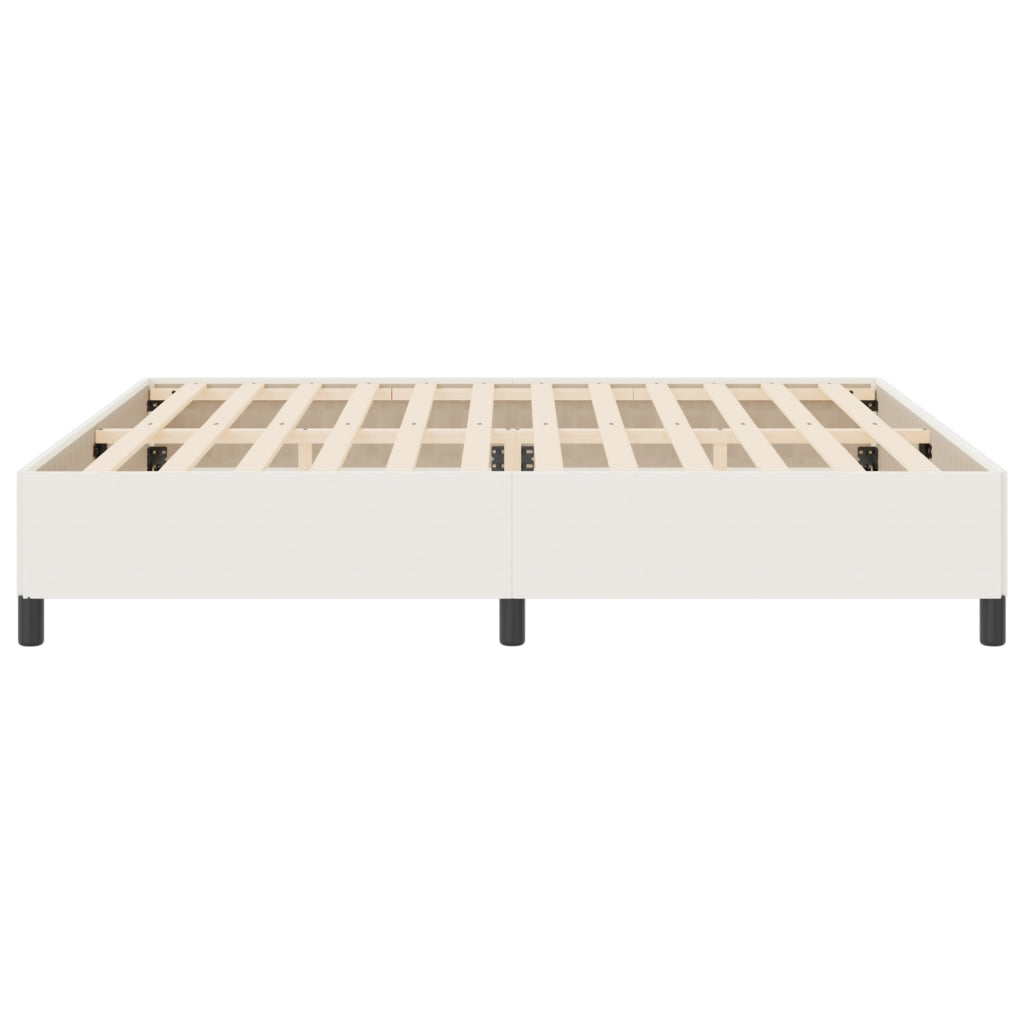 Struttura Letto  Panna Legno 200 x 200 cm