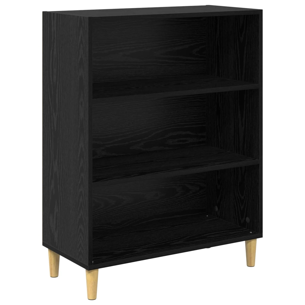 Credenza Rovere Nero 69,5 x 32,5 x 90 cm Legno ingegnerizzato 880703